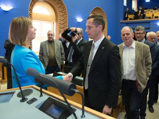 Riigikogu täiendav istung, Vabariigi Presidendi valimine Riigikogus